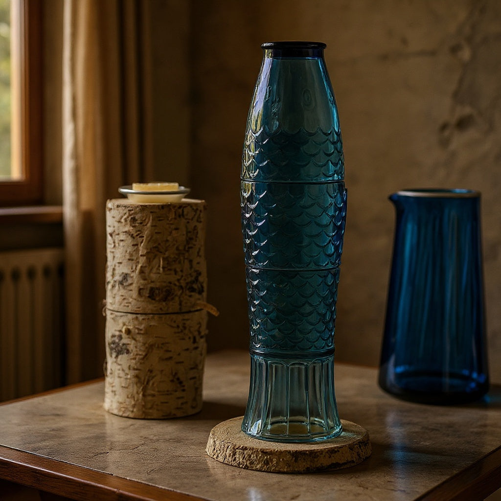How to Style Vintage Relief Koi Fish Glasses in Your Home