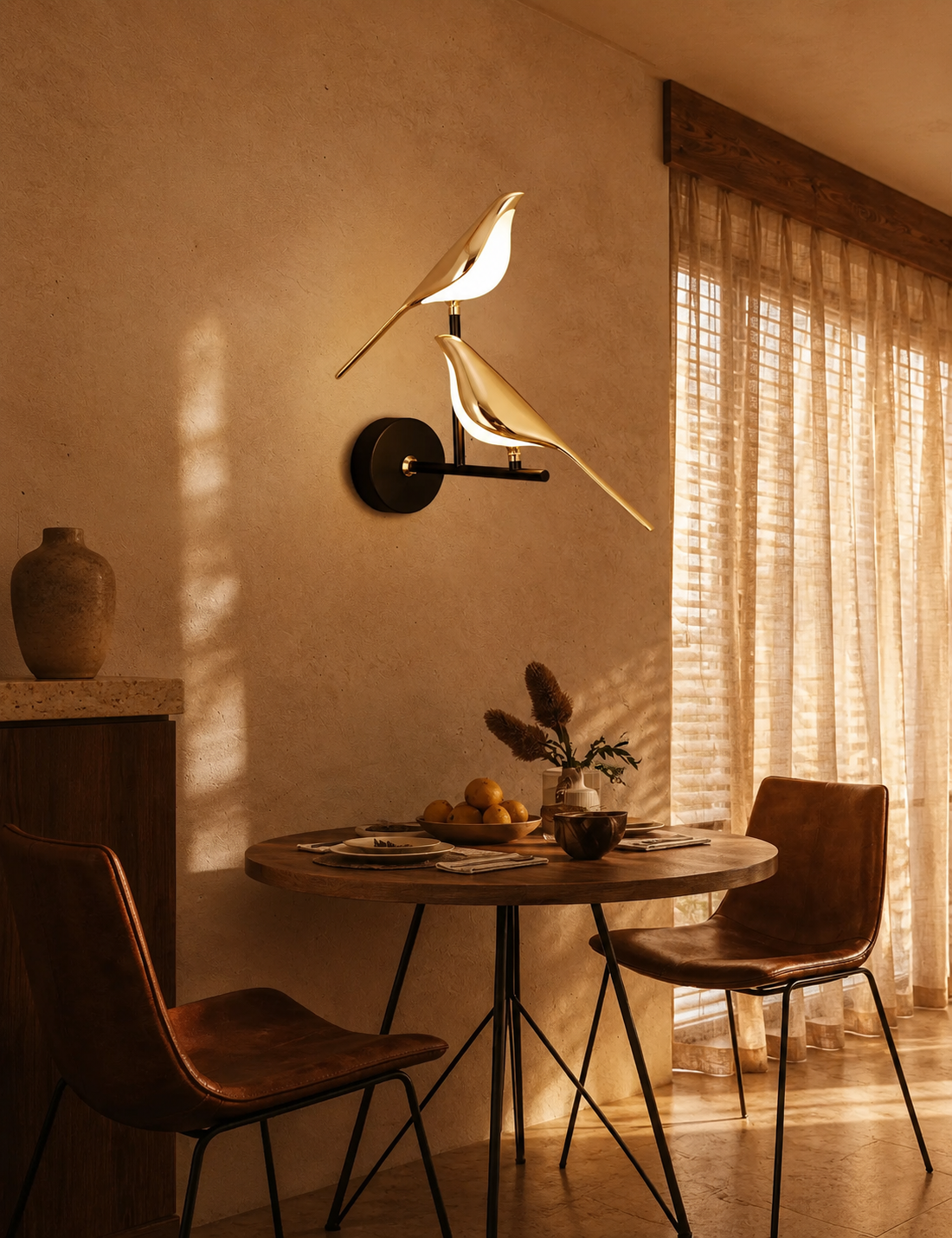 Bird Figured Wall Lamp