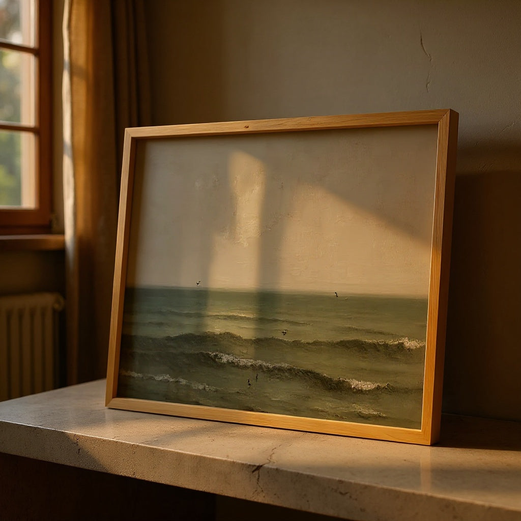 Sea Waves Wall Art Print