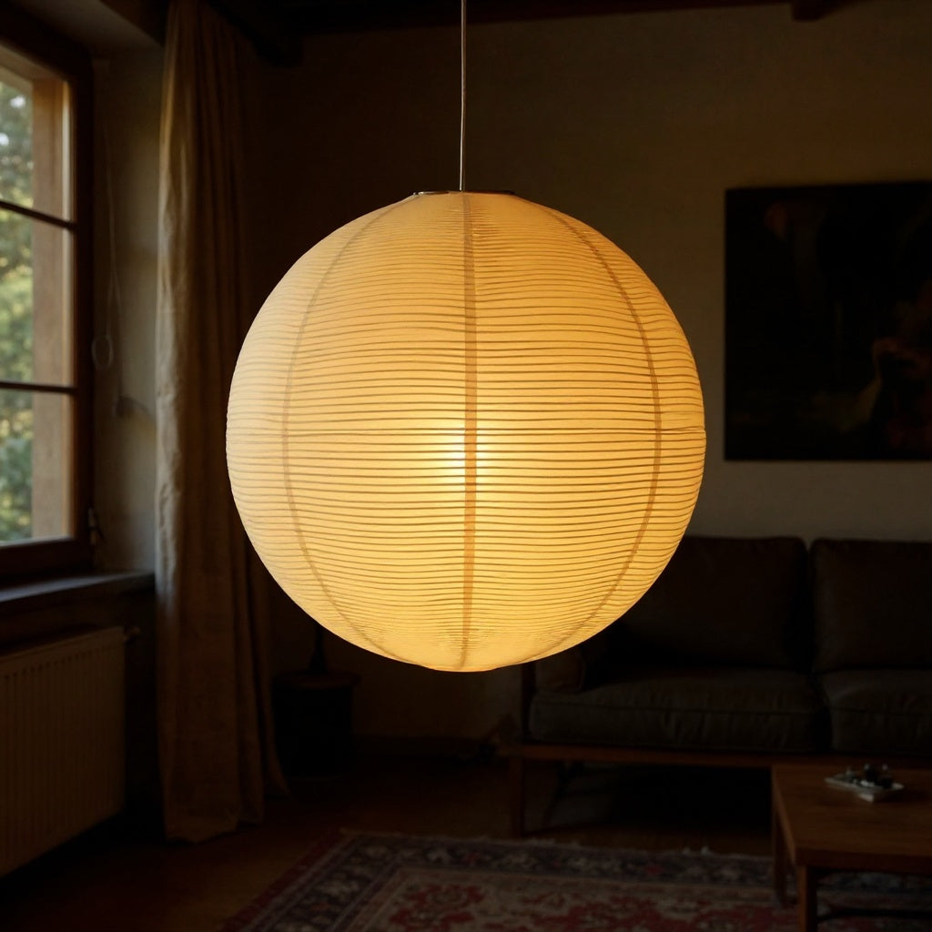 Oversized Paper Lantern Pendant Light