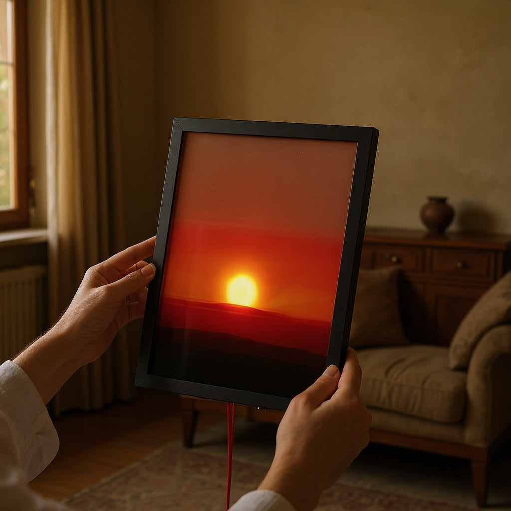 Kinetic Sunset Projection Wall Lamp