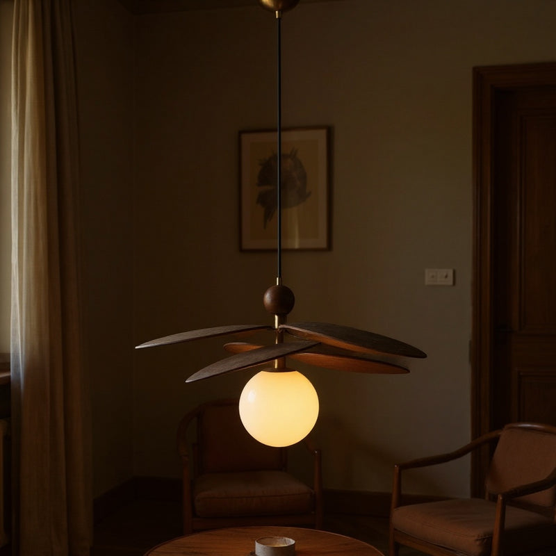 Rattan Weave Pendant Light