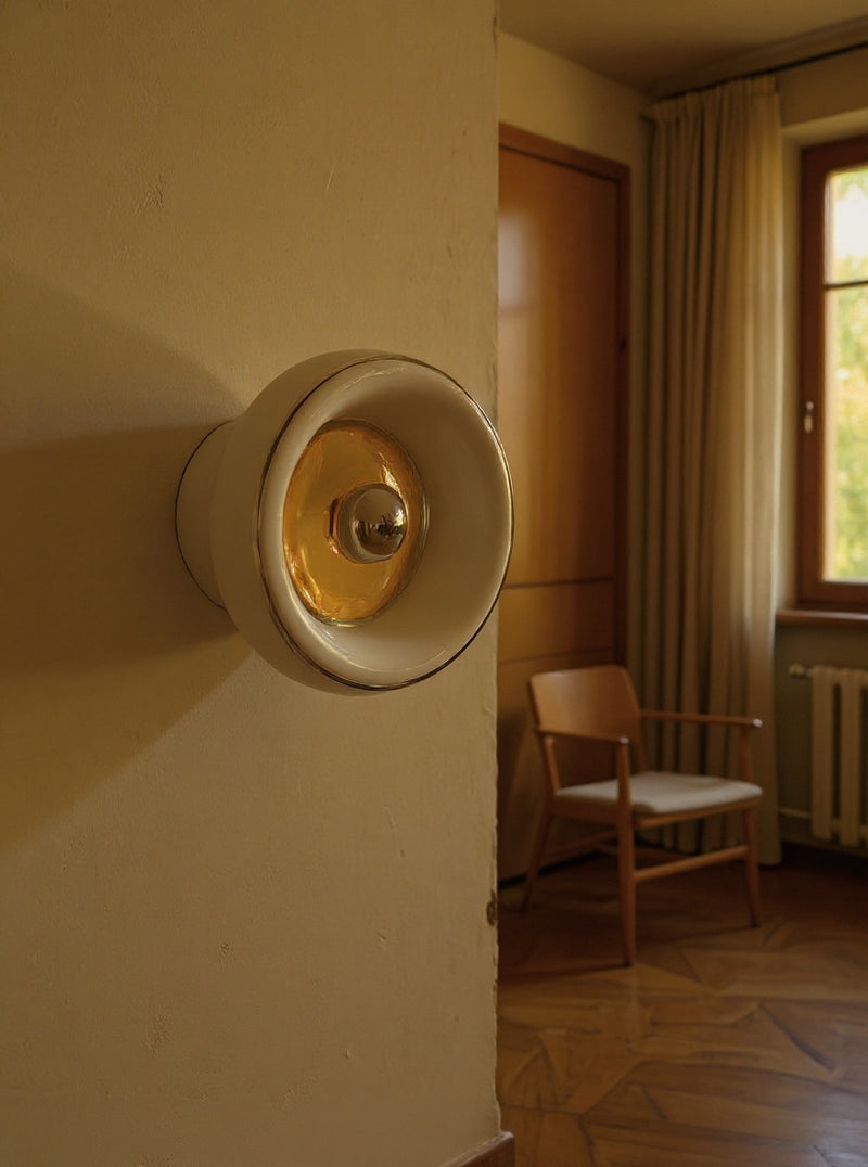 Chrome Dome Wall Lamp