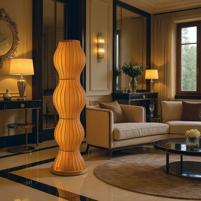 Wabi-Sabi Oak Branch Floor Lamp