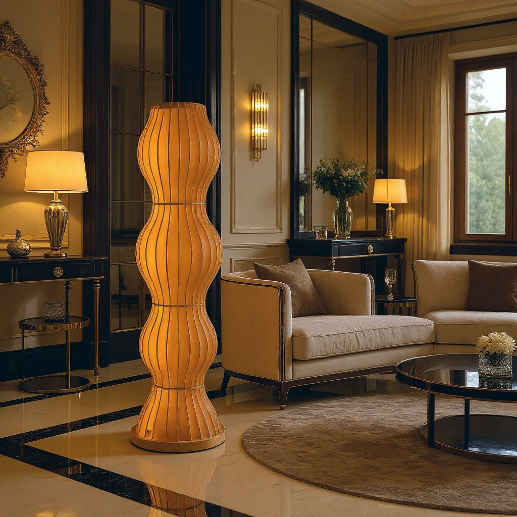 Wabi-Sabi Oak Branch Floor Lamp